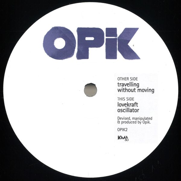 Opik — Travelling Without Moving EP vinyl cover
