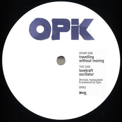 Opik — Travelling Without Moving EP vinyl cover