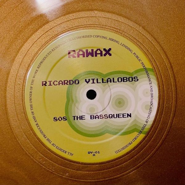 Ricardo Villalobos — 808 THE BASSQUEEN vinyl cover