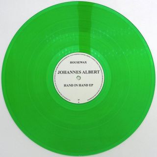 Johannes Albert — HAND IN HAND EP vinyl cover
