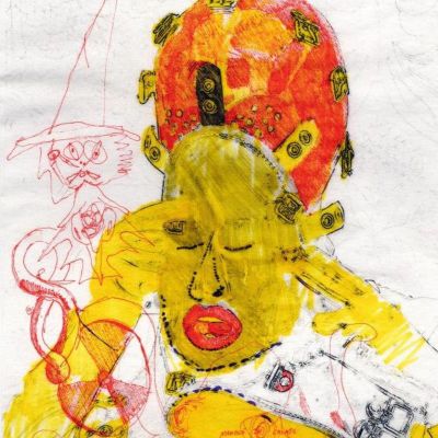Fergus Sweetland — PAIN IN THE BRAIN  vinyl cover