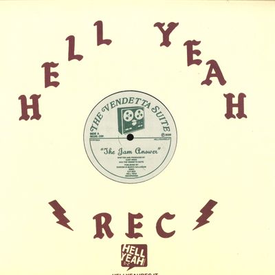 The Vendetta Suite — The Jam Answer / Island Hill Microdot vinyl cover