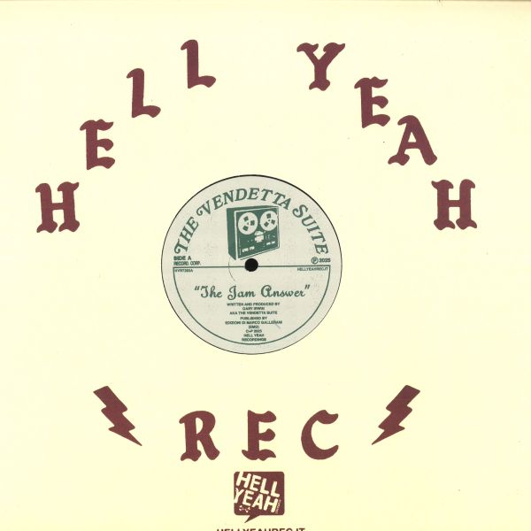 The Vendetta Suite — The Jam Answer / Island Hill Microdot vinyl cover