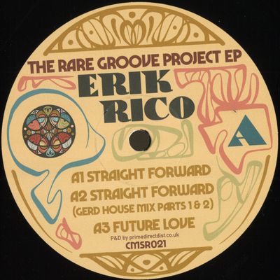 Erik Rico — The Rare Groove Project EP vinyl cover