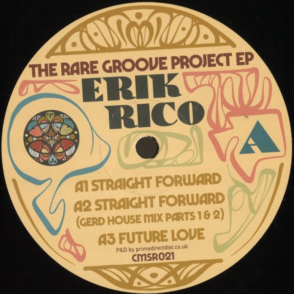 Erik Rico — The Rare Groove Project EP vinyl cover