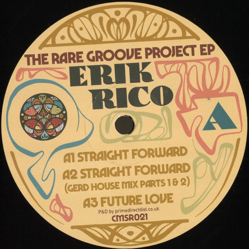 Erik Rico — The Rare Groove Project EP vinyl cover