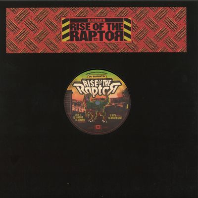 Dj Babatr — Rise of the Raptor vinyl cover