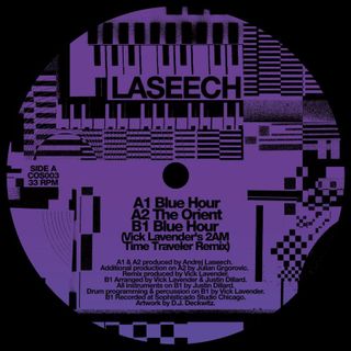Laseech — Blue Hour vinyl cover