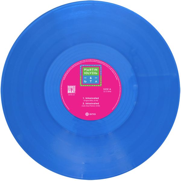 Martin Solveig, Gta — Intoxicated vinyl cover