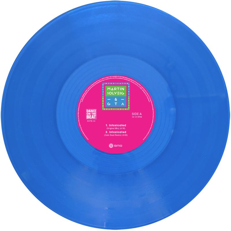 Martin Solveig, Gta — Intoxicated vinyl cover
