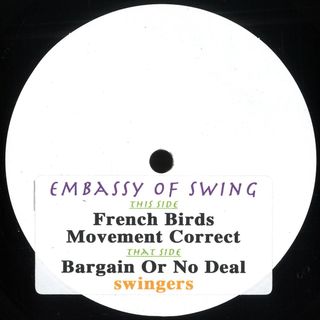 Embassy Of Swing — SWINGIN-WAX-0002 vinyl cover
