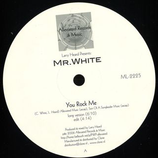 Larry Heard — Sun Cant Compare / You Rock Me vinyl cover