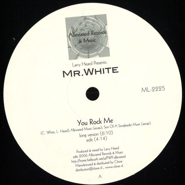 Larry Heard — Sun Cant Compare / You Rock Me vinyl cover