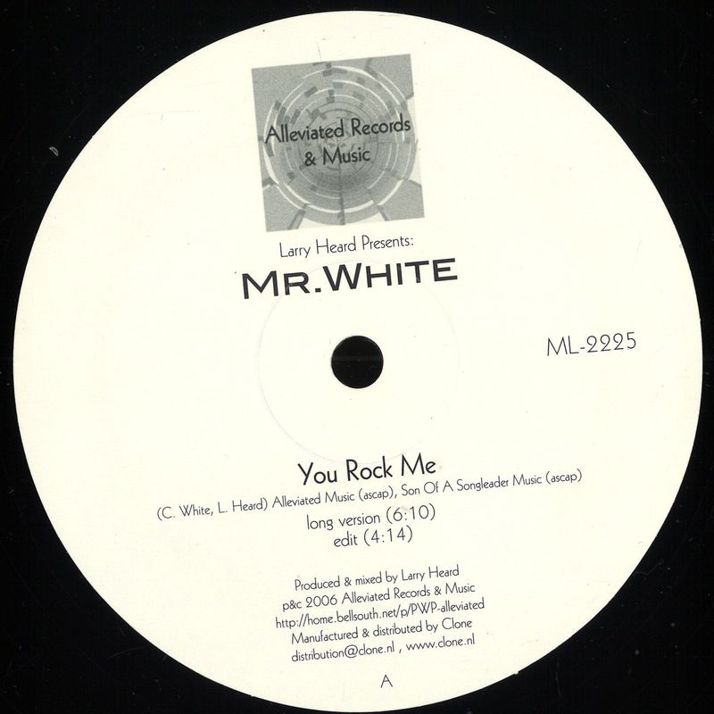 Larry Heard — Sun Cant Compare / You Rock Me vinyl cover