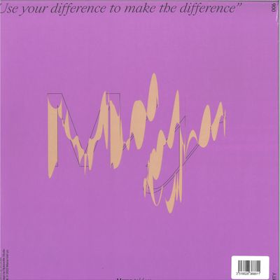 Ufo95 — Use Your Difference To Make The Difference LP 2x12" vinyl cover