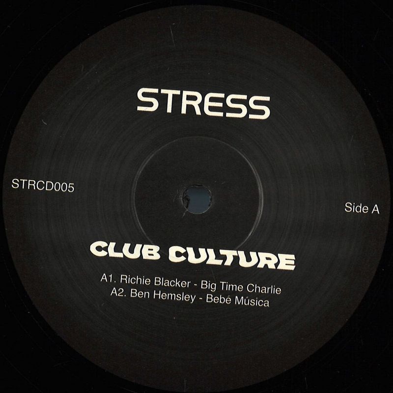 Various — Club Culture Vol. 2 EP vinyl cover