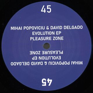 Mihai Popoviciu, David Delgado — Evolution EP vinyl cover