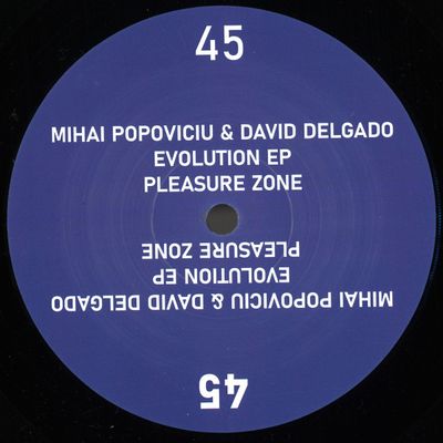 Mihai Popoviciu, David Delgado — Evolution EP vinyl cover