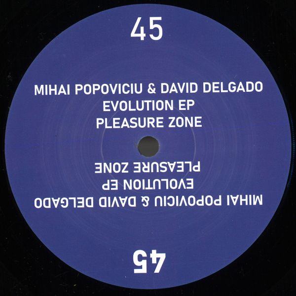 Mihai Popoviciu, David Delgado — Evolution EP vinyl cover