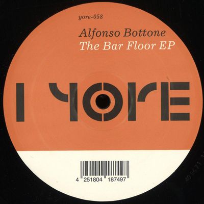 Alfonso Bottone — The Bar Floor EP vinyl cover