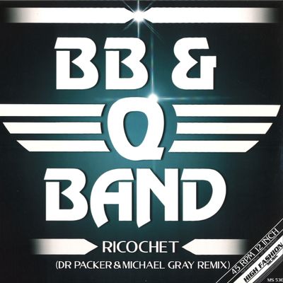 Bb, Q Band — RICOCHET (DR PACKER & MICHAEL GRAY REMIX) vinyl cover