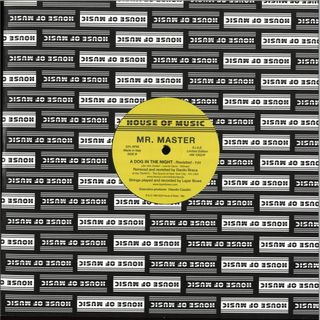 Mr.master — A Dog in the Night vinyl cover