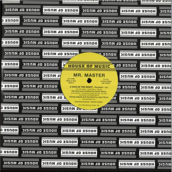 Mr.master — A Dog in the Night vinyl cover