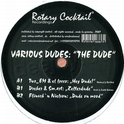 Various Dudes — The Dude vinyl cover
