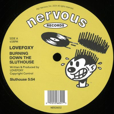 Lovefoxy — Burning Down The Sluthouse vinyl cover