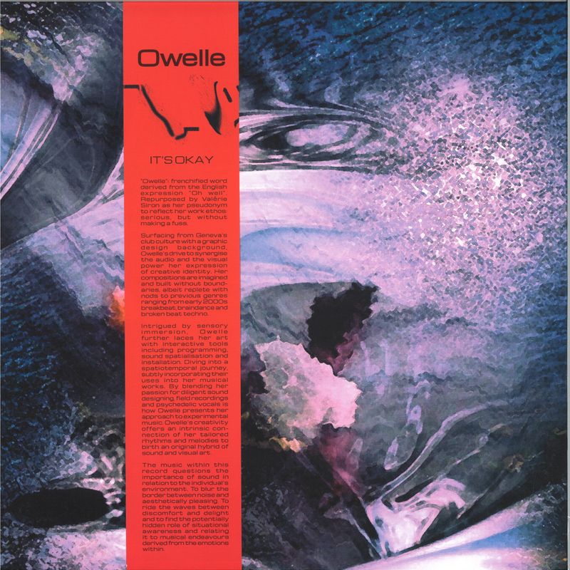 Owelle — IT'S OKAY LP vinyl cover