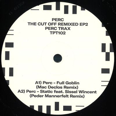 Perc — The Cut Off Remixed EP2 vinyl cover