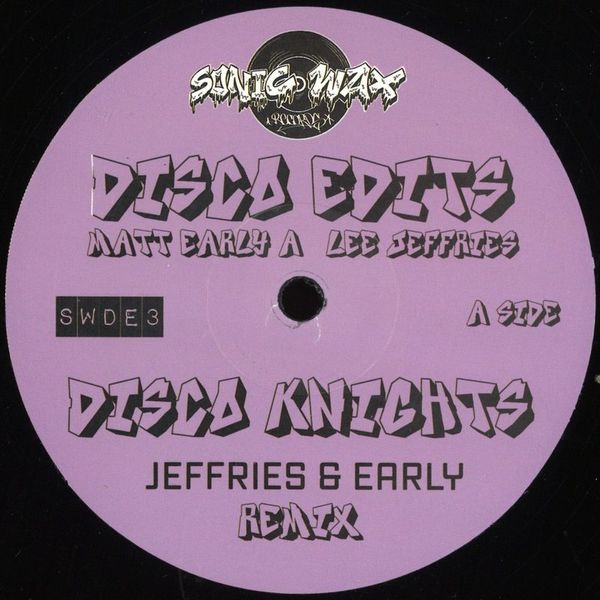 Matt Early&Lee Jeffries — Disco Knights / Let’s Boogie Disco Joint vinyl cover