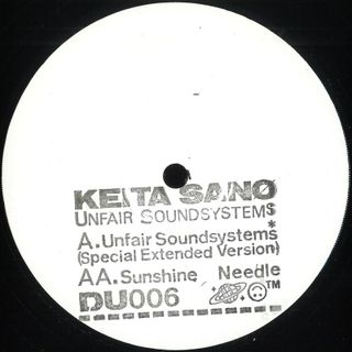 Keita Sano — UNFAIR SOUNDSYSTEMS EP vinyl cover