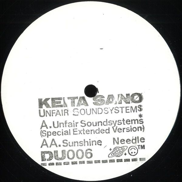 Keita Sano — UNFAIR SOUNDSYSTEMS EP vinyl cover