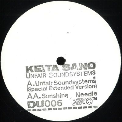 Keita Sano — UNFAIR SOUNDSYSTEMS EP vinyl cover