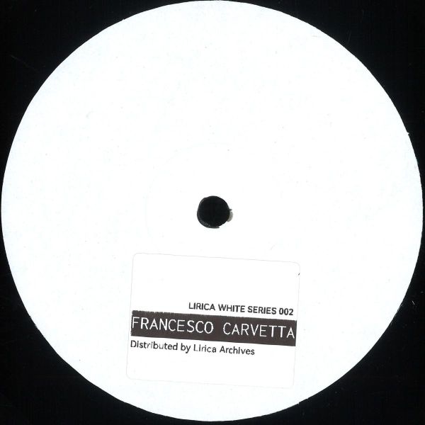 Francesco Carvetta — LWS002 vinyl cover
