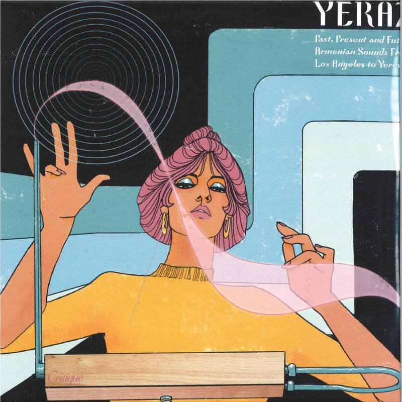 Various — YERAZ LP 2x12" vinyl cover
