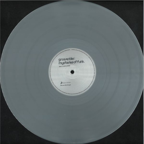 Grooverider — MYSTERIES OF FUNK LP 3x12" vinyl cover