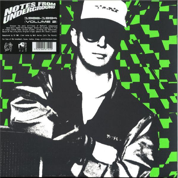 Tony Boninsegna — NOTES FROM UNDERGROUND 1986-1994 VOL. 2 LP 2x12" vinyl cover