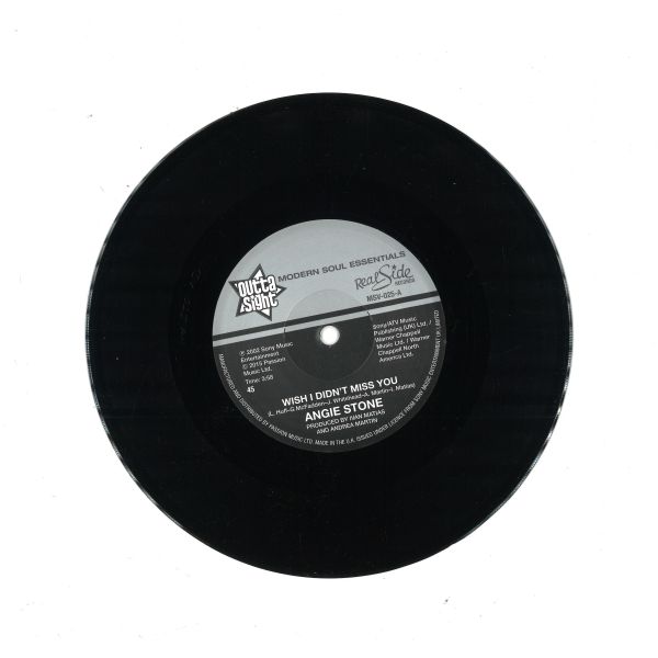 Angie Stone — Wish I Didnt Miss You (7") vinyl cover