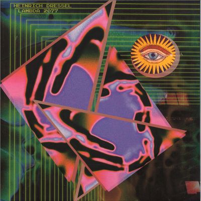 Heinrich Dressel — LAMBDA 2077 LP vinyl cover