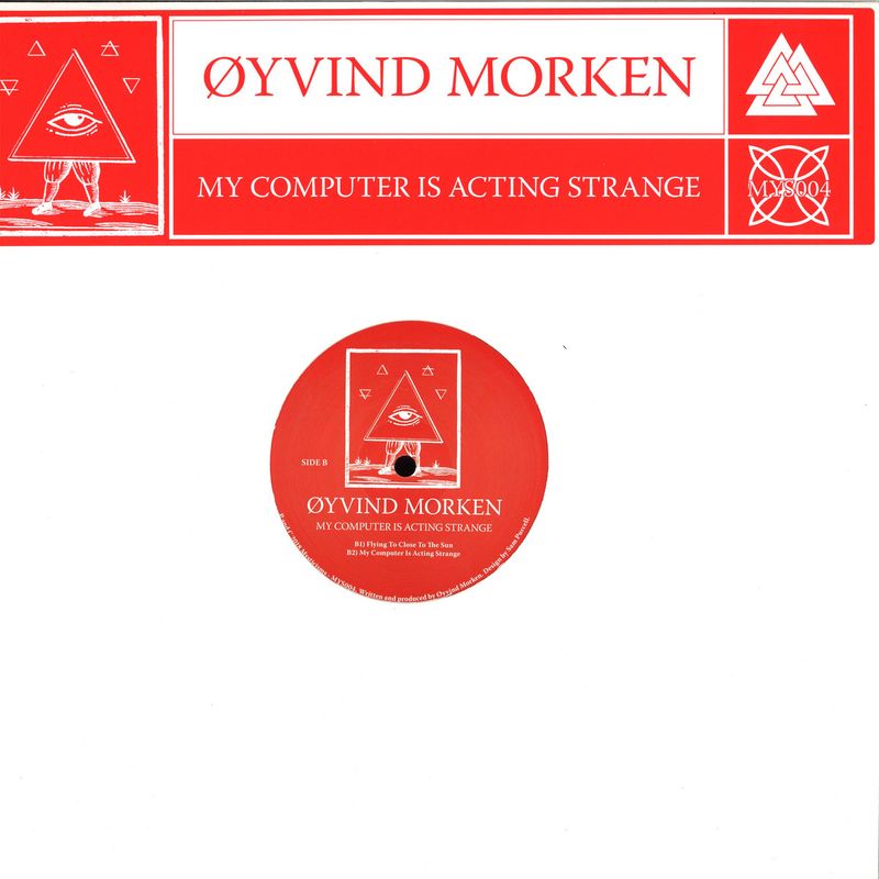 ØYvind Morken — MY COMPUTER IS ACTING STRANGE vinyl cover