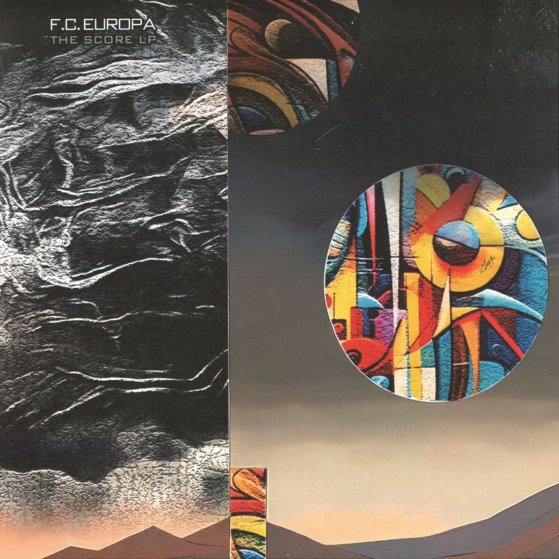 F.c. Europa — The Score LP 2x12" vinyl cover