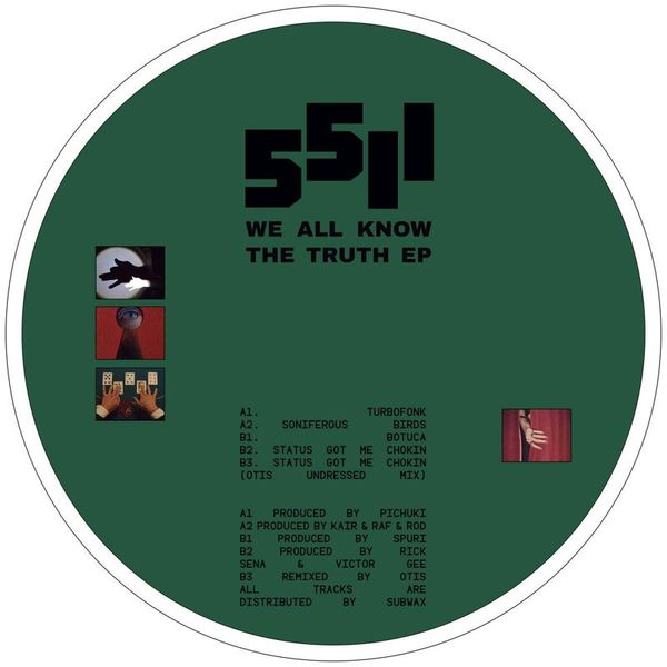 Various — We All Know The Truth EP (Incl. Otis Remix) vinyl cover