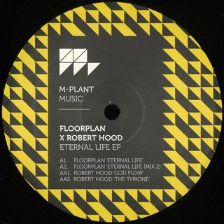 Floorplan, Robert Hood — ETERNAL LIFE EP vinyl cover