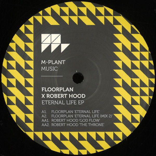 Floorplan, Robert Hood — ETERNAL LIFE EP vinyl cover