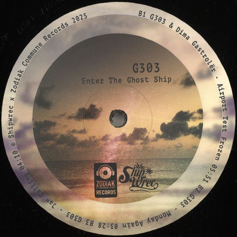 G303 — Enter The Ghost Ship vinyl cover