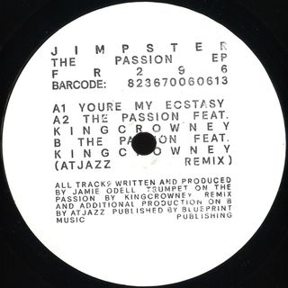 Jimpster — The Passion EP vinyl cover