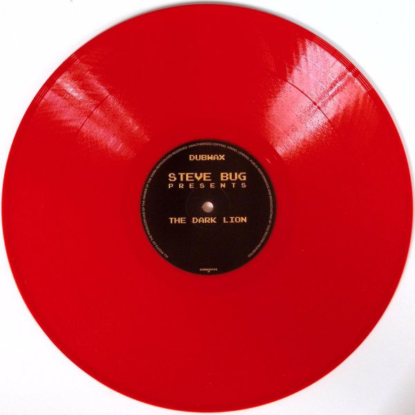 Steve Bug — PRESENTS THE DARK LION vinyl cover