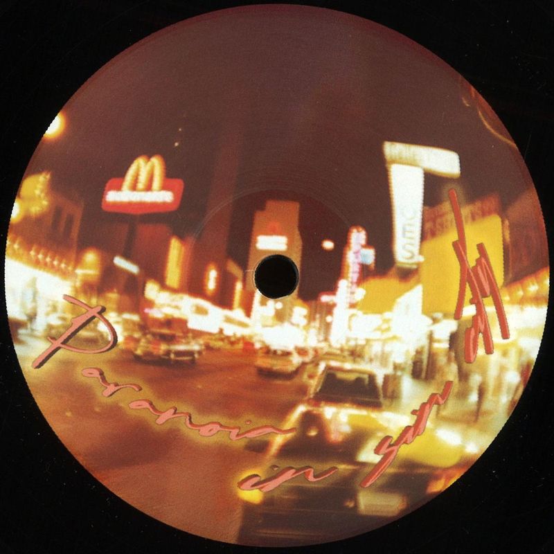 Yamen, Eda — Paranoia in Sin City EP vinyl cover